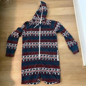 Men’s Chubbies Hooded Fleece Onesie - size XL